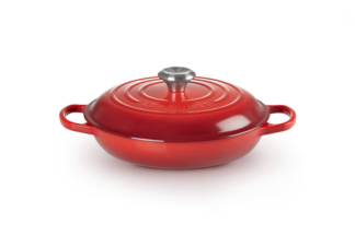 Le Creuset Campagnard Stoofpan Kersenrood – 30 cm