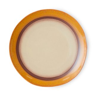 HKLiving 70's Dinerbord 29 cm – Coconut