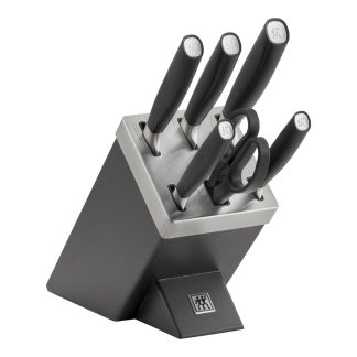 Zwilling All Star Zwart met slijpfunctie 7-delig